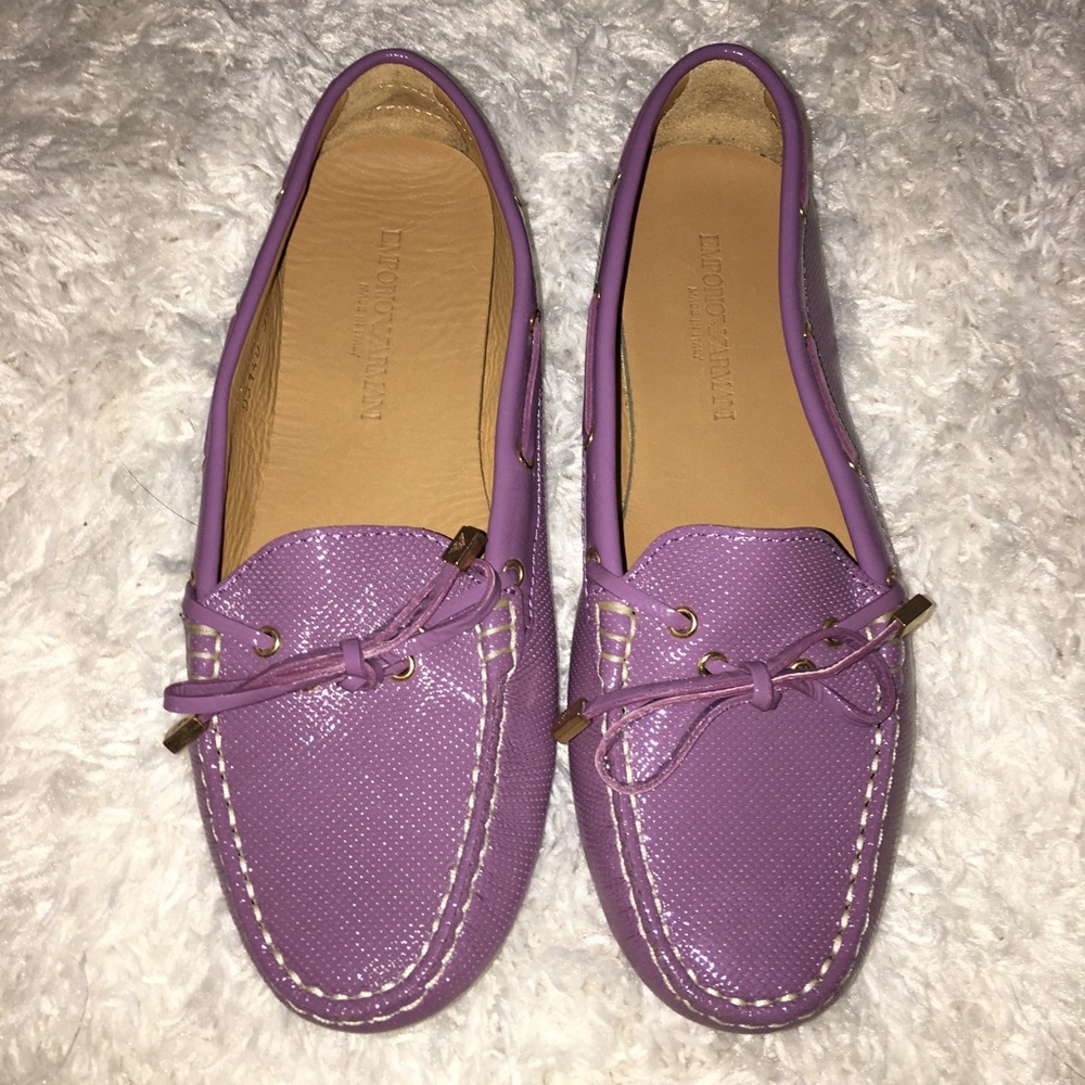Emporio Armani Driving Loafer - light purple